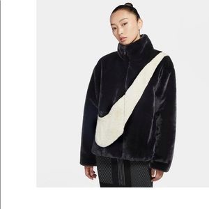 Nike fur coat